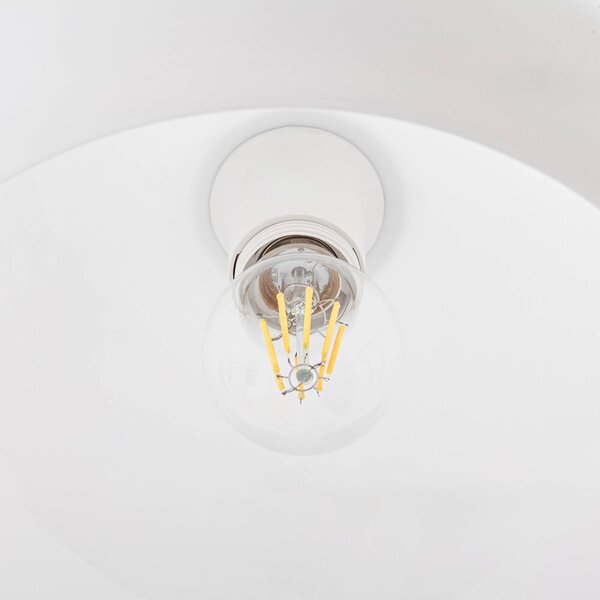 Lampa wisząca Owen NOLA, możliwość ściemniania, biały / opal, salon / jadalnia, szkło, nowoczesny