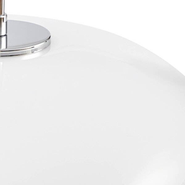 Lampa wisząca Owen NOLA, możliwość ściemniania, biały / opal, salon / jadalnia, szkło, nowoczesny