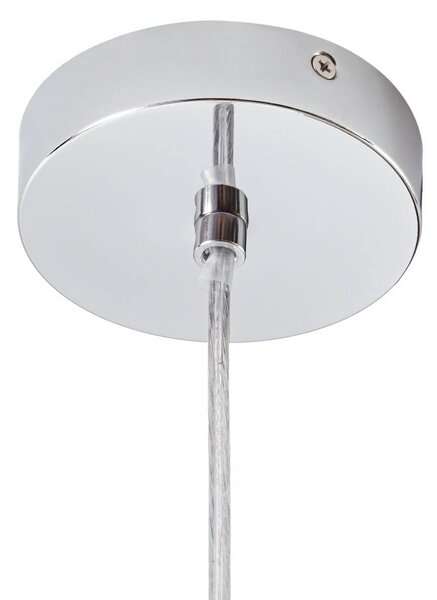 Lampa wisząca Owen NOLA, możliwość ściemniania, biały / opal, salon / jadalnia, szkło, nowoczesny