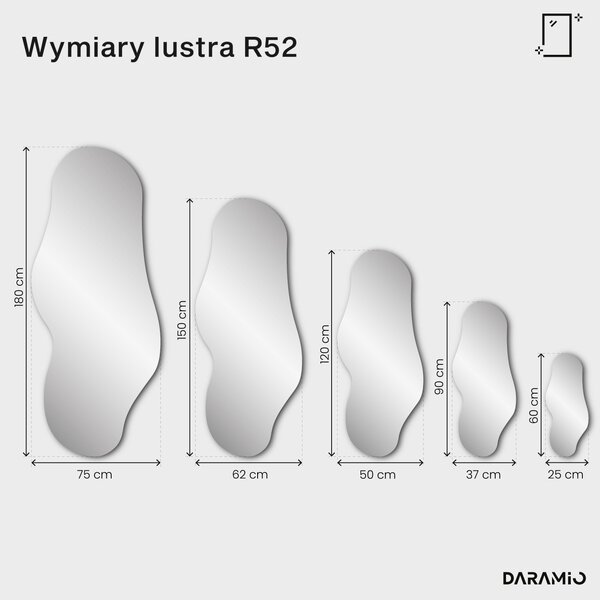Lustro tęczowe Pure R52