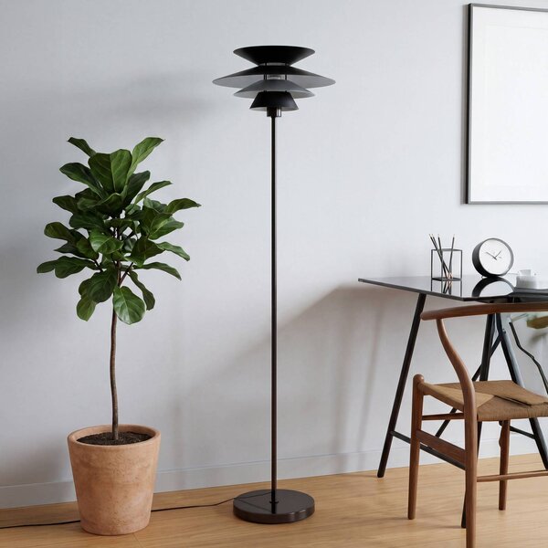 OSRAM Lampa stojąca Decor Element, możliwość ściemniania, czarny, salon / jadalnia, metal, nowoczesny