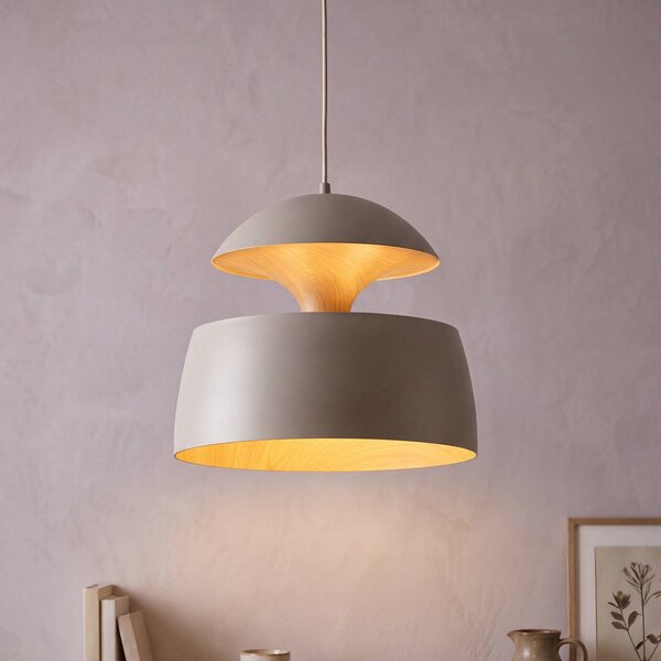 OSRAM Lampa wisząca Decor Hazel, możliwość ściemniania, kremowy / amber, salon / jadalnia, metal, nowoczesny
