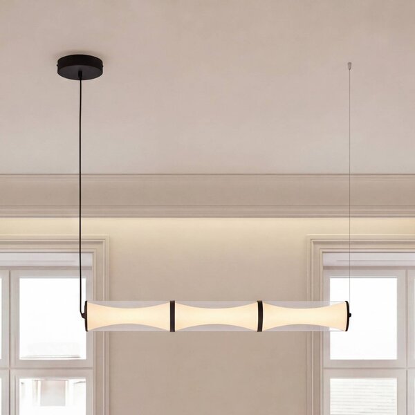 OSRAM Lampa wisząca Decor Squeeze, czarny, salon / jadalnia, metal, nowoczesny