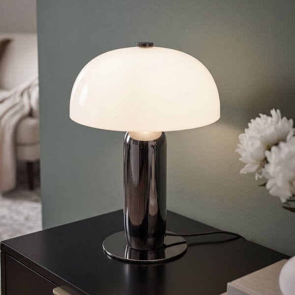 OSRAM Lampa stołowa Decor Arc, możliwość ściemniania, aluminiowy / szary / cynkowy, salon / jadalnia, metal, nowoczesny