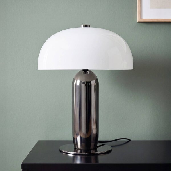 OSRAM Lampa stołowa Decor Arc, możliwość ściemniania, aluminiowy / szary / cynkowy, salon / jadalnia, metal, nowoczesny