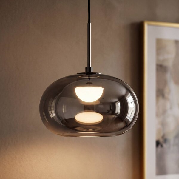 OSRAM Lampa wisząca Decor Satellite, możliwość ściemniania, aluminiowy / szary / cynkowy, salon / jadalnia, szkło, nowoczesny