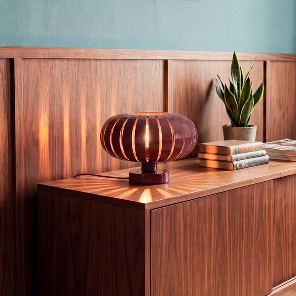 OSRAM Lampa stołowa Decor Flora, czerwony, salon / jadalnia, metal, młodzieżowy