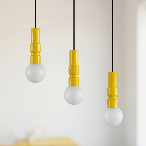 OSRAM Lampa wisząca Decor Bolty, możliwość ściemniania, żółty / pomarańczowy, salon / jadalnia, metal, młodzieżowy