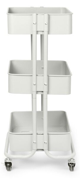 Metalowy barek na kółkach 36,5x43 cm Grena – Compactor