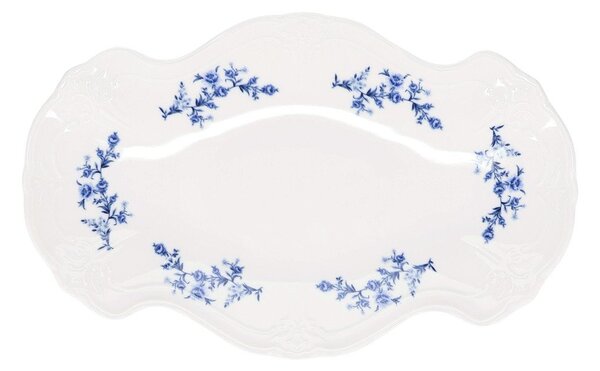 Porcelanowa taca do serwowania ø 25 cm Retro – BonBistro