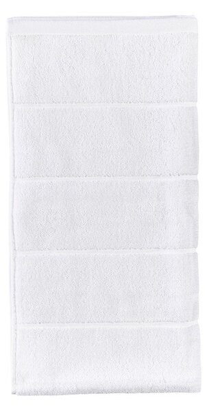Biały bawełniany ręcznik frotte 50x100 cm Sauna – Zone