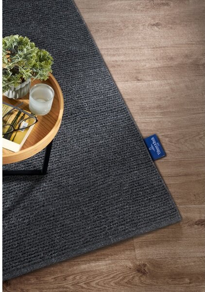 Ciemnoszary wełniany dywan tkany ręcznie 60x90 cm Francois – Villeroy&Boch