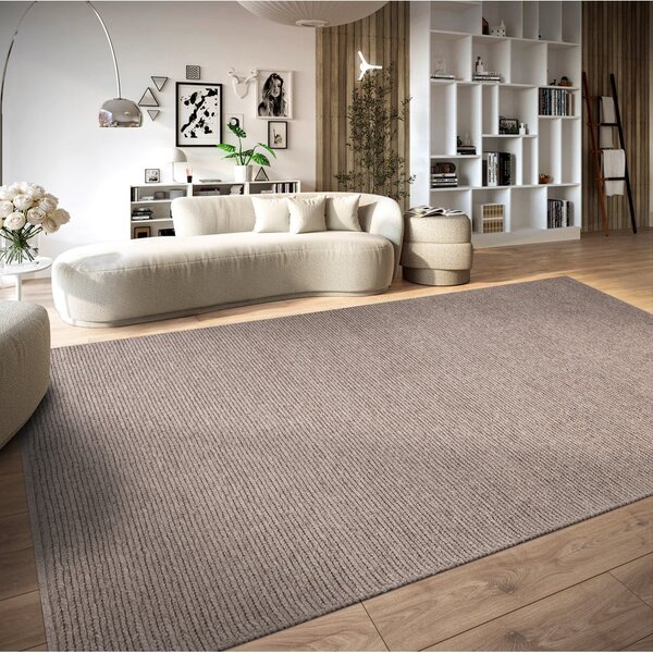 Jasnobrązowy wełniany dywan tkany ręcznie 60x90 cm Francois – Villeroy&Boch