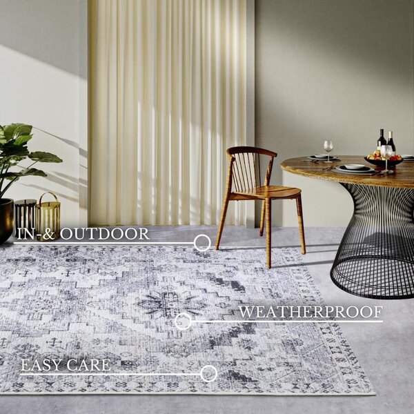 Szary dywan odpowiedni na zewnątrz 120x180 cm Esther – Villeroy&Boch