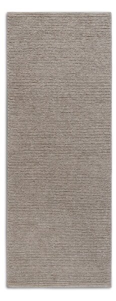 Jasnobrązowy wełniany chodnik tkany ręcznie 80x200 cm Francois – Villeroy&Boch