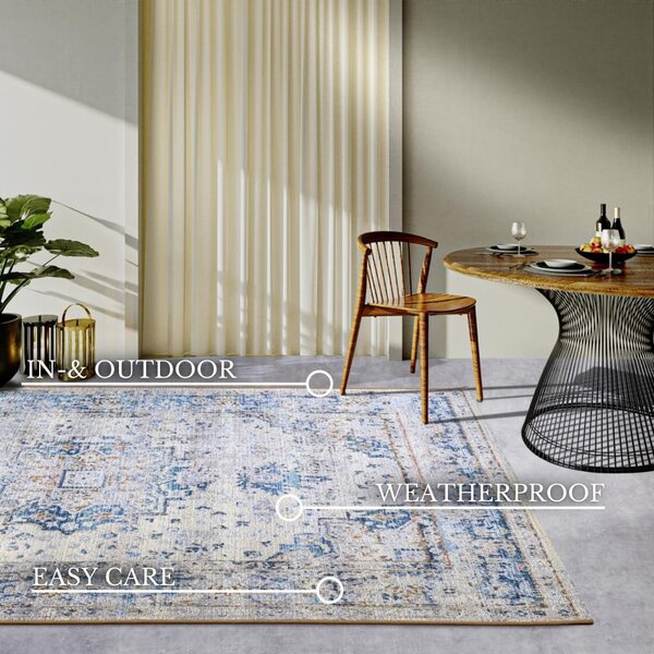 Jasnoniebieski dywan odpowiedni na zewnątrz 160x235 cm Rene – Villeroy&Boch