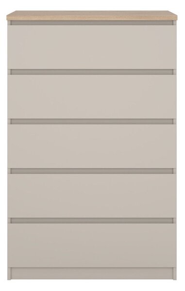 Kremowa komoda 77x121x50 cm Naia – Tvilum