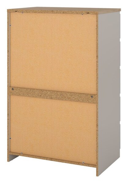 Kremowa komoda 77x121x50 cm Naia – Tvilum