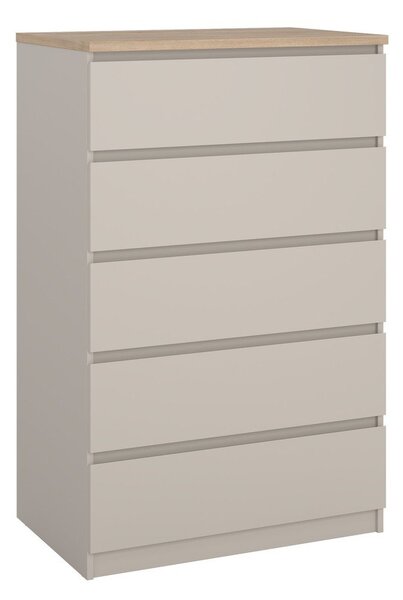 Kremowa komoda 77x121x50 cm Naia – Tvilum