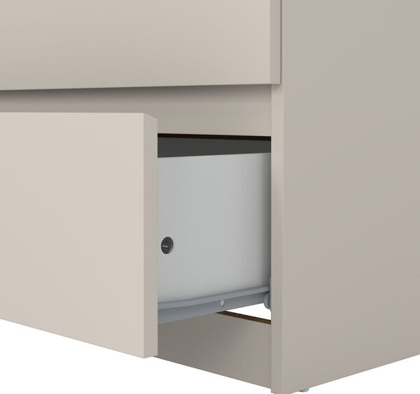 Kremowa komoda 77x121x50 cm Naia – Tvilum