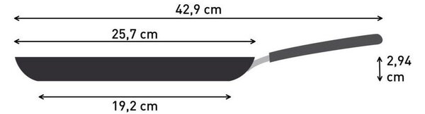 Patelnia do racuchów z powłoką nieprzywierającą ø 25 cm Pancake time D5292072 – Tefal
