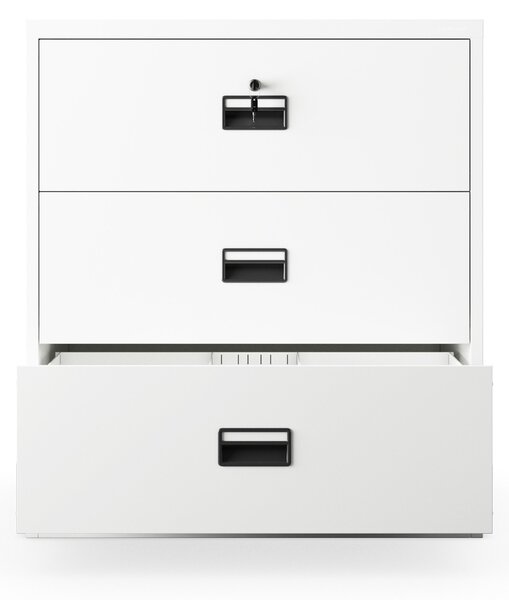 Szafa kartotekowa metalowa biała: SARA XL V3, 900 x 1020 x 600 mm