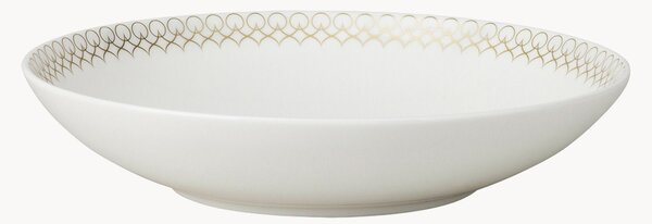 Komplet talerzy głębokich z porcelany kostnej Jade, 6 elem