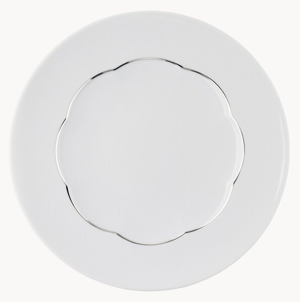 Komplet talerzy śniadaniowych z porcelany Sonetto, 6 elem