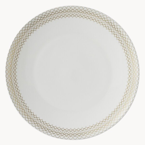 Komplet talerzy z porcelany kostnej Jade, 6 elem
