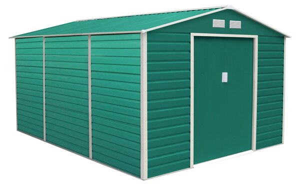 Domek ogrodowy G21 GAH 1300 - 340 x 382 cm, zielony
