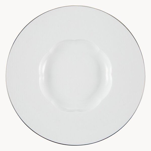 Komplet talerzy głębokich z porcelany Sonetto, 6 elem