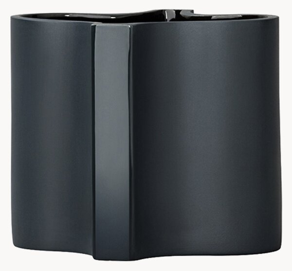 Wazon z porcelany Ripple, W 9 cm
