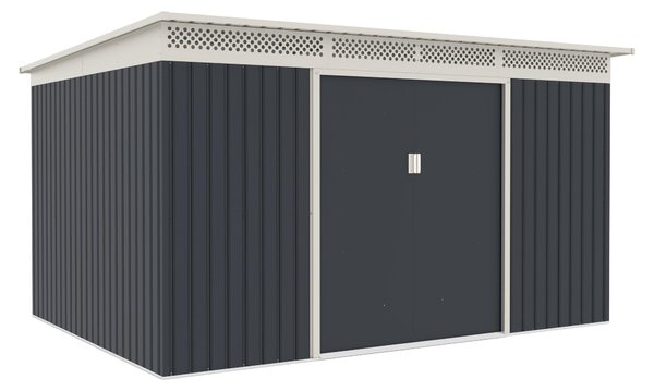 Domek ogrodowy G21 GRAH 915 - 340 x 269 cm, antracyt