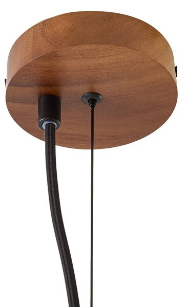 Lampa wisząca Carlotta Lucande, możliwość ściemniania, kremowy / amber, salon / jadalnia, beton, nowoczesny