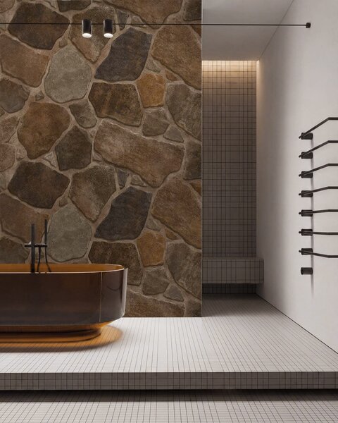 Fototapety Wzór z kamienia naturalnego w ciepłych odcieniach, Fototapety Faktury, Fototapety Kamienie, w05691 : Uwalls.pl