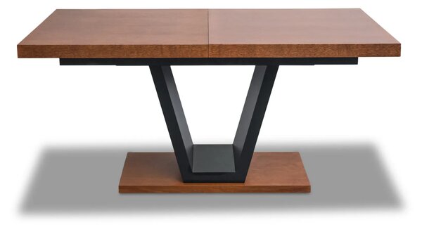 Stół SJ80 160/90 + 2×40 cm wkładka + 6 krzeseł obrotowych Kori
