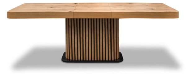 Stół Lamel 180/90 +2x40 + 6 krzeseł KW110 tkanina