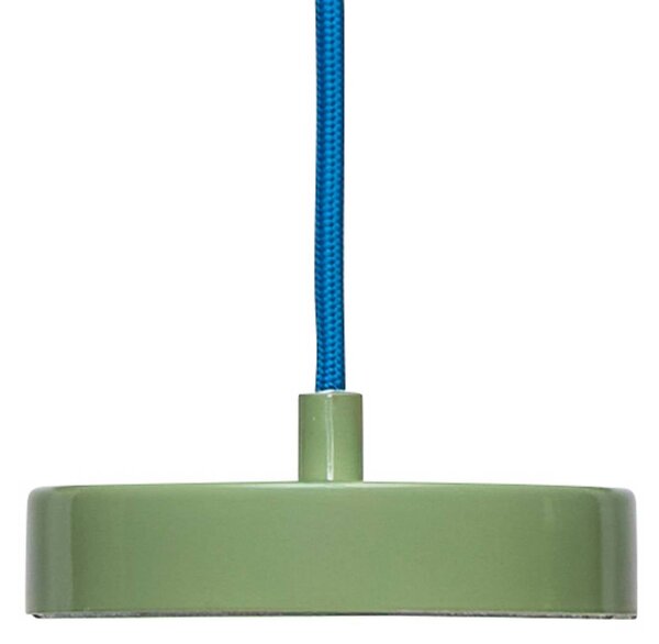 Hübsch Lampa wisząca Remi, możliwość ściemniania, zielony, salon / jadalnia, metal, skandynawski