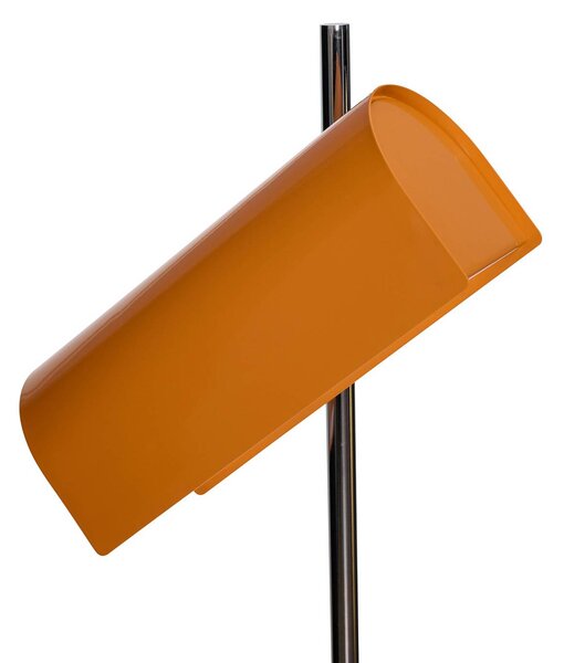 Hübsch Lampa stojąca Reflector, możliwość ściemniania, żółty / pomarańczowy, salon / jadalnia, metal, skandynawski