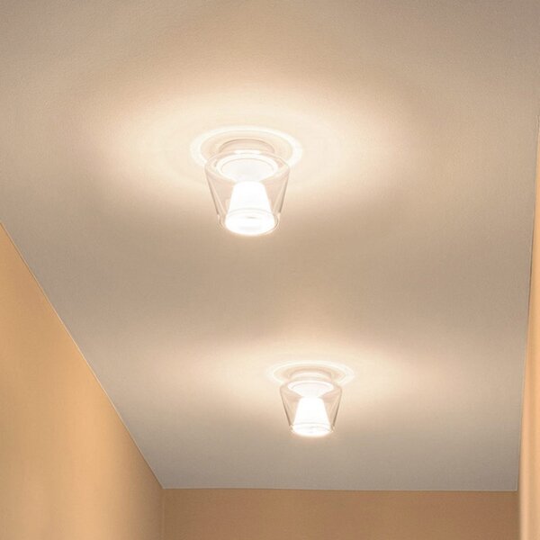 Lampa Sufitowa Serien Lighting, Annex M, ściemnialny, transparentny, salon, szkło, design