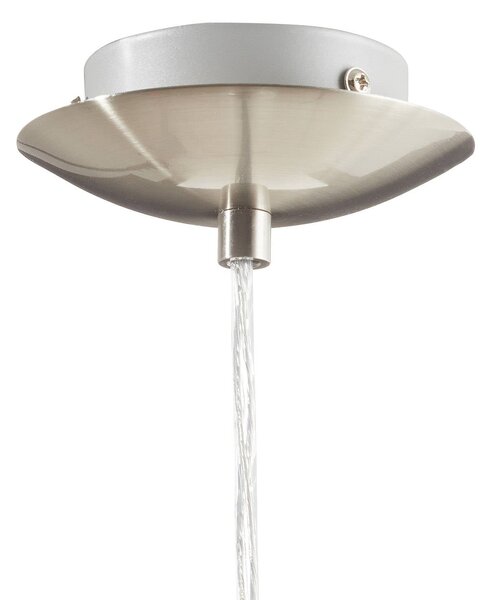 EGLO Lampa wisząca szklana Rondo, możliwość ściemniania, biały / opal, przedpokój, szkło, nowoczesny