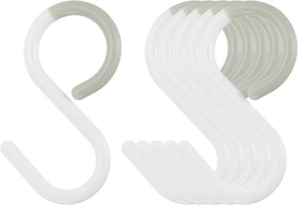 Haczyki plastikowe, 6 sztuk, 20-60 mm, do kuchni i domu