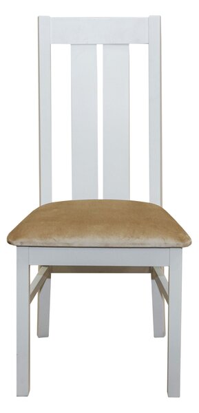 ZESTAW MEBLI: Stół SJ33 Mydełko 130/80 + 40 cm wkładka + 4 krzesła KJ20