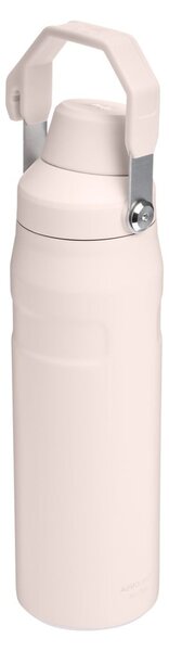 Jasnoróżowa butelka termiczna ze stali nierdzewnej 700 ml IceFlow™ Bottle Fast Flow Rose Quartz – Stanley