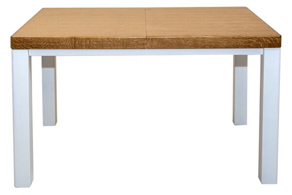 ZESTAW MEBLI: Stół SJ33 Mydełko 130/80 + 40 cm wkładka + 4 krzesła KJ20