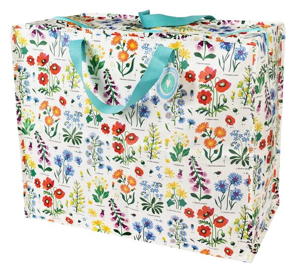 Pojemnik do przechowywania ubrań z plastiku z recyklingu 58x28x48 cm Wild Flowers – Rex London