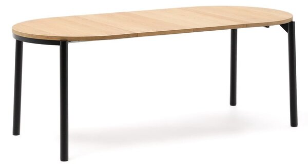 Rozkładany stół z blatem w dekorze dębu 90x120 cm Montuiri – Kave Home