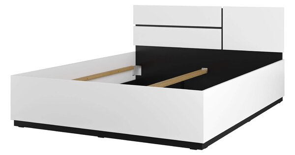 MebleMWM Łóżko 160 CROSS S | Biały