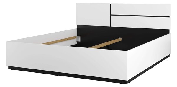 MebleMWM Łóżko 180 CROSS S | Biały