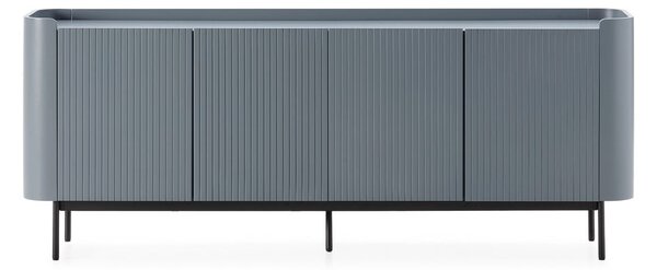 Szaroniebieska komoda 200x80x40 cm Willa – MOME